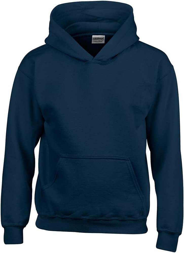 GILDAN Unisex Kids Winter Hooded Sweatshirt - Purple, XS-XL