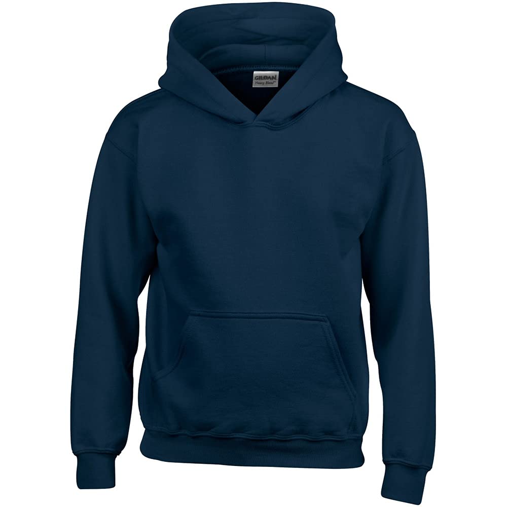 GILDAN Unisex Kids Winter Hooded Sweatshirt - Purple, XS-XL