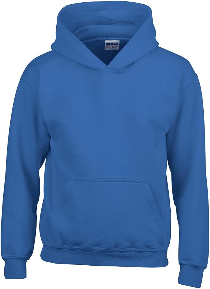 GILDAN Unisex Kids Winter Hooded Sweatshirt - Purple, XS-XL