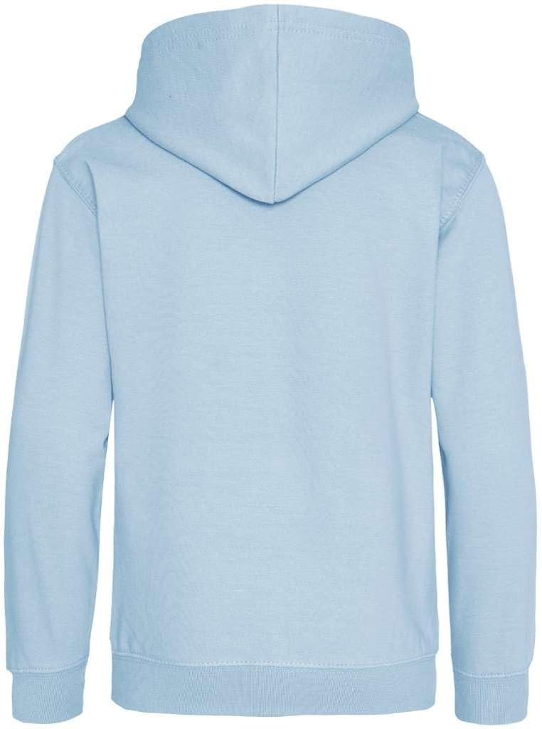 Listers Schoolwear Boys Girls Plain Hoodie Fleece Childrens Hooded Sweatshirt Pullover Hoody 1-15 Years