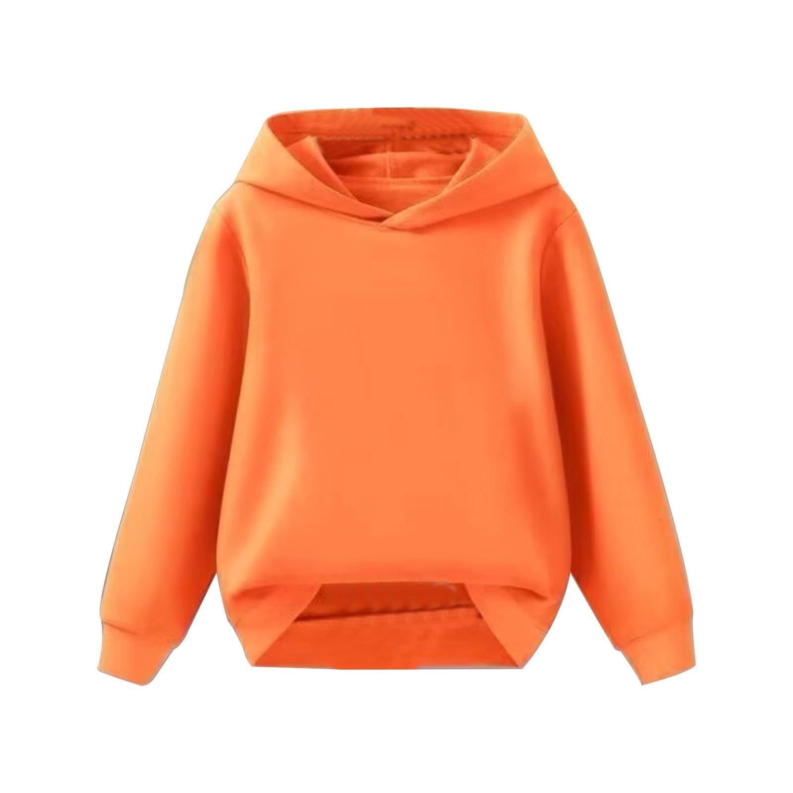 Kids Fashion Hoodies Oversized Thin Pullover Hooded Sweatshirts Boys Girls Long Sleeve Plain Cute Sweater Clothes Lightweight Casual School Trendy Hoodie