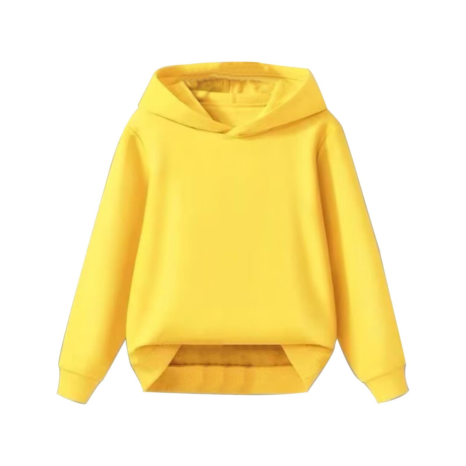 Kids Fashion Hoodies Oversized Thin Pullover Hooded Sweatshirts Boys Girls Long Sleeve Plain Cute Sweater Clothes Lightweight Casual School Trendy Hoodie