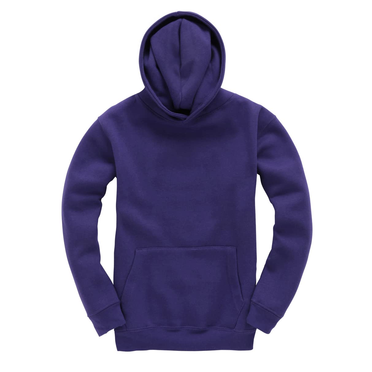 D&H CLOTHING UK Kids Children Pullover Hoodie Hooded Sweatshirt Unisex Boys Girls Age 3 to 13