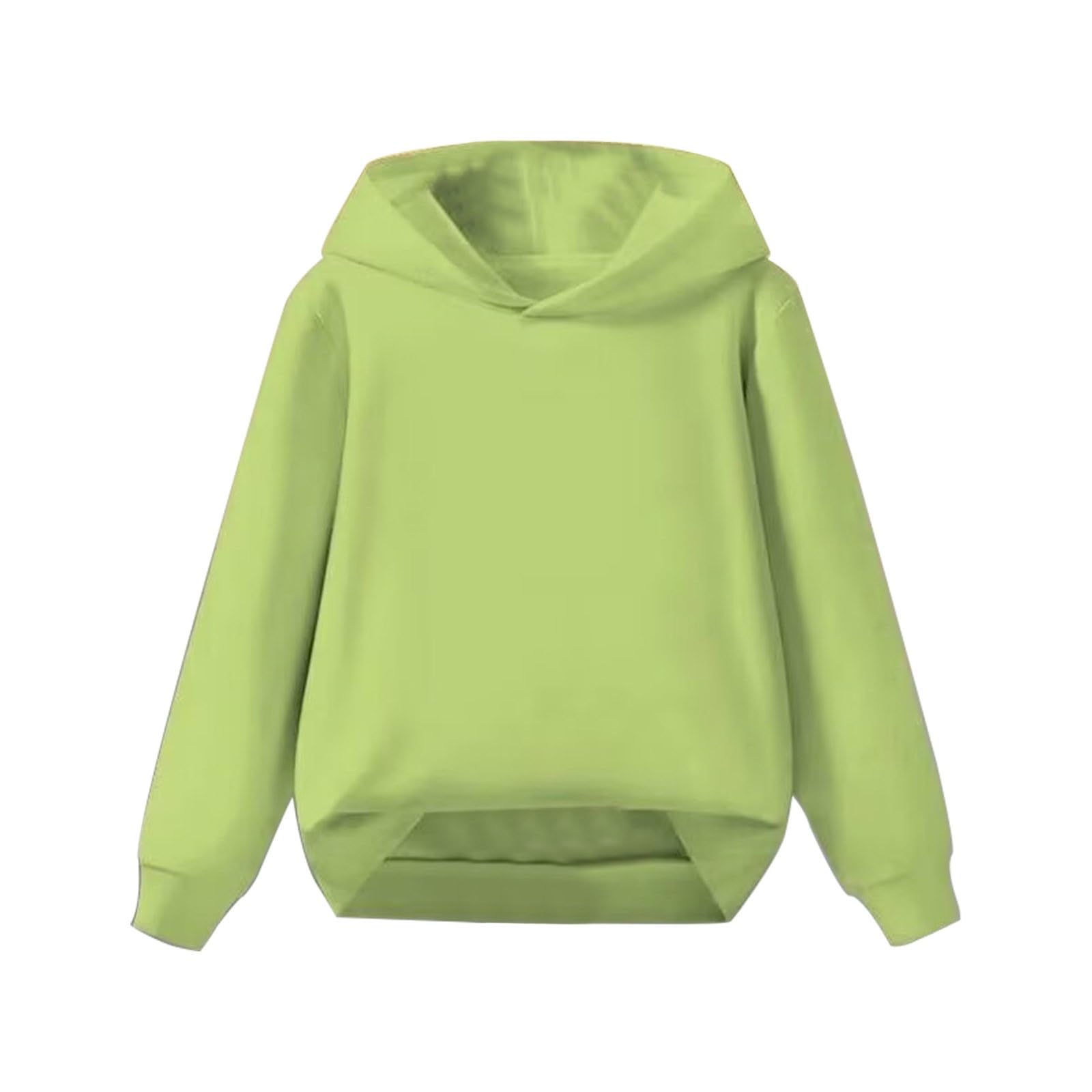 Kids Fashion Hoodies Oversized Thin Pullover Hooded Sweatshirts Boys Girls Long Sleeve Plain Cute Sweater Clothes Lightweight Casual School Trendy Hoodie