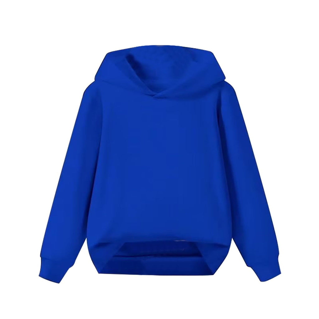 Kids Fashion Hoodies Oversized Thin Pullover Hooded Sweatshirts Boys Girls Long Sleeve Plain Cute Sweater Clothes Lightweight Casual School Trendy Hoodie