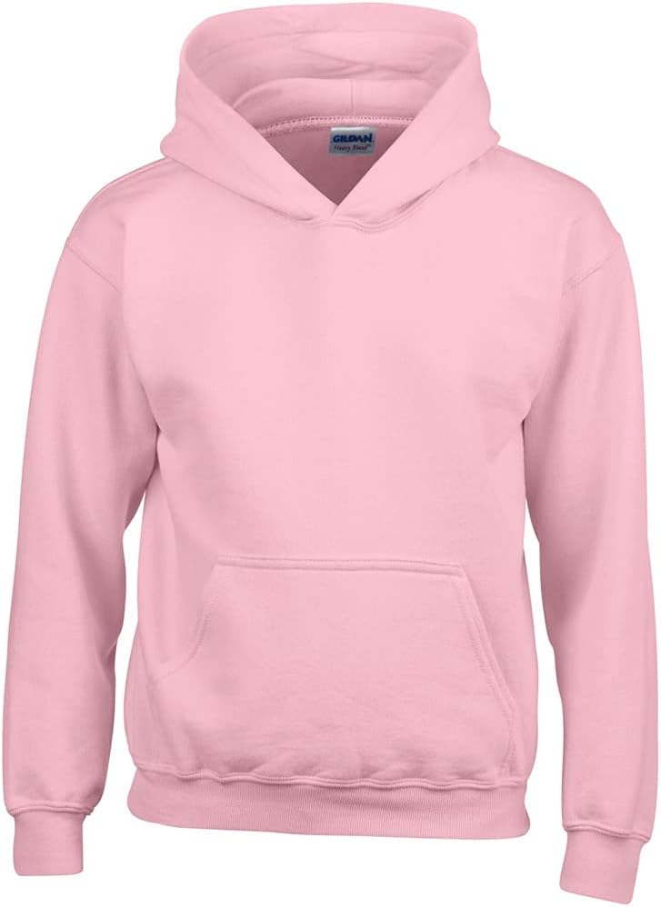 GILDAN Unisex Kids Winter Hooded Sweatshirt - Purple, XS-XL