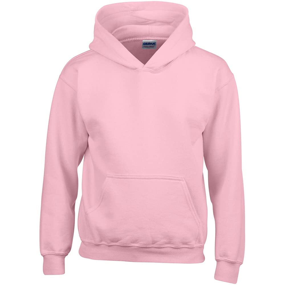 GILDAN Unisex Kids Winter Hooded Sweatshirt - Purple, XS-XL