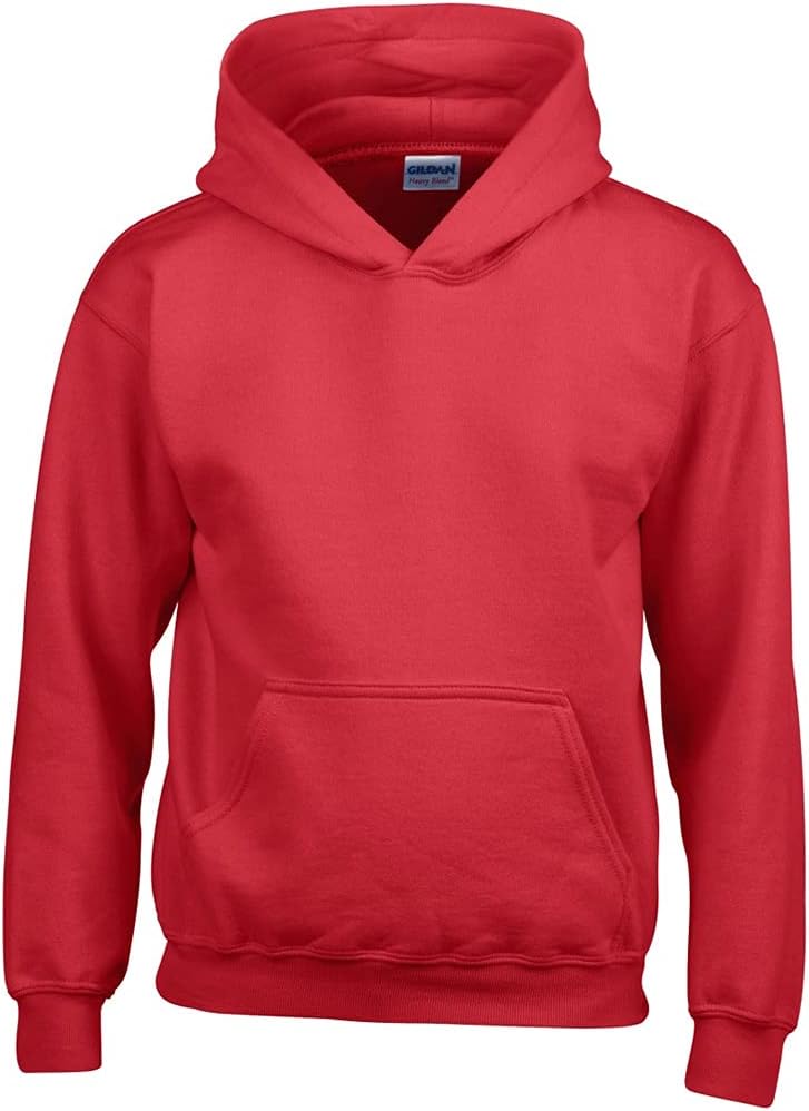 GILDAN Unisex Kids Winter Hooded Sweatshirt - Purple, XS-XL