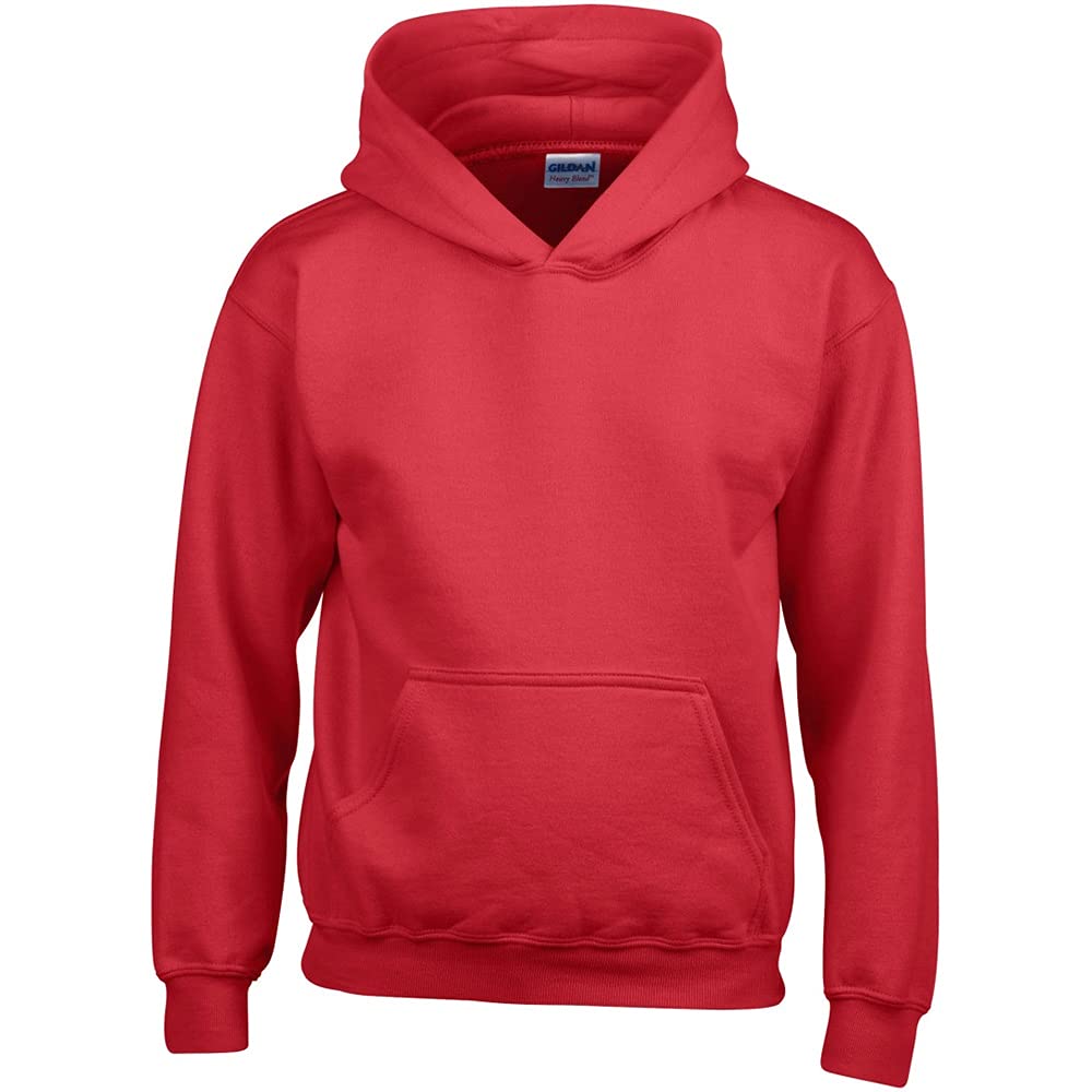 GILDAN Unisex Kids Winter Hooded Sweatshirt - Purple, XS-XL