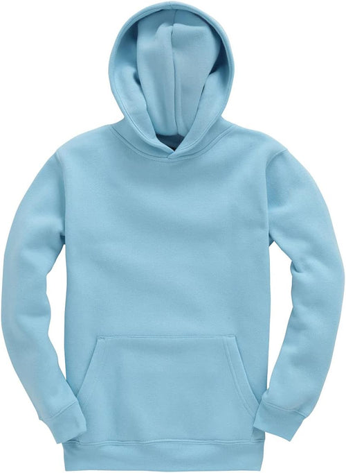 D&H CLOTHING UK Kids Children Pullover Hoodie Hooded Sweatshirt Unisex Boys Girls Age 3 to 13