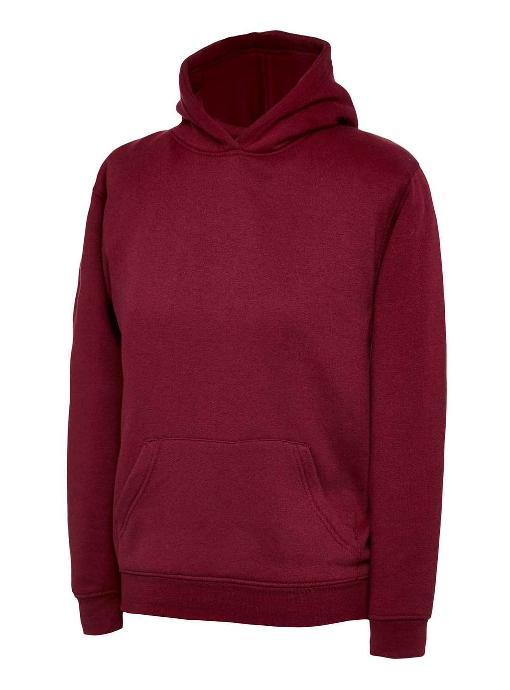 Listers Schoolwear Boys Girls Plain Hoodie Fleece Childrens Hooded Sweatshirt Pullover Hoody 1-15 Years