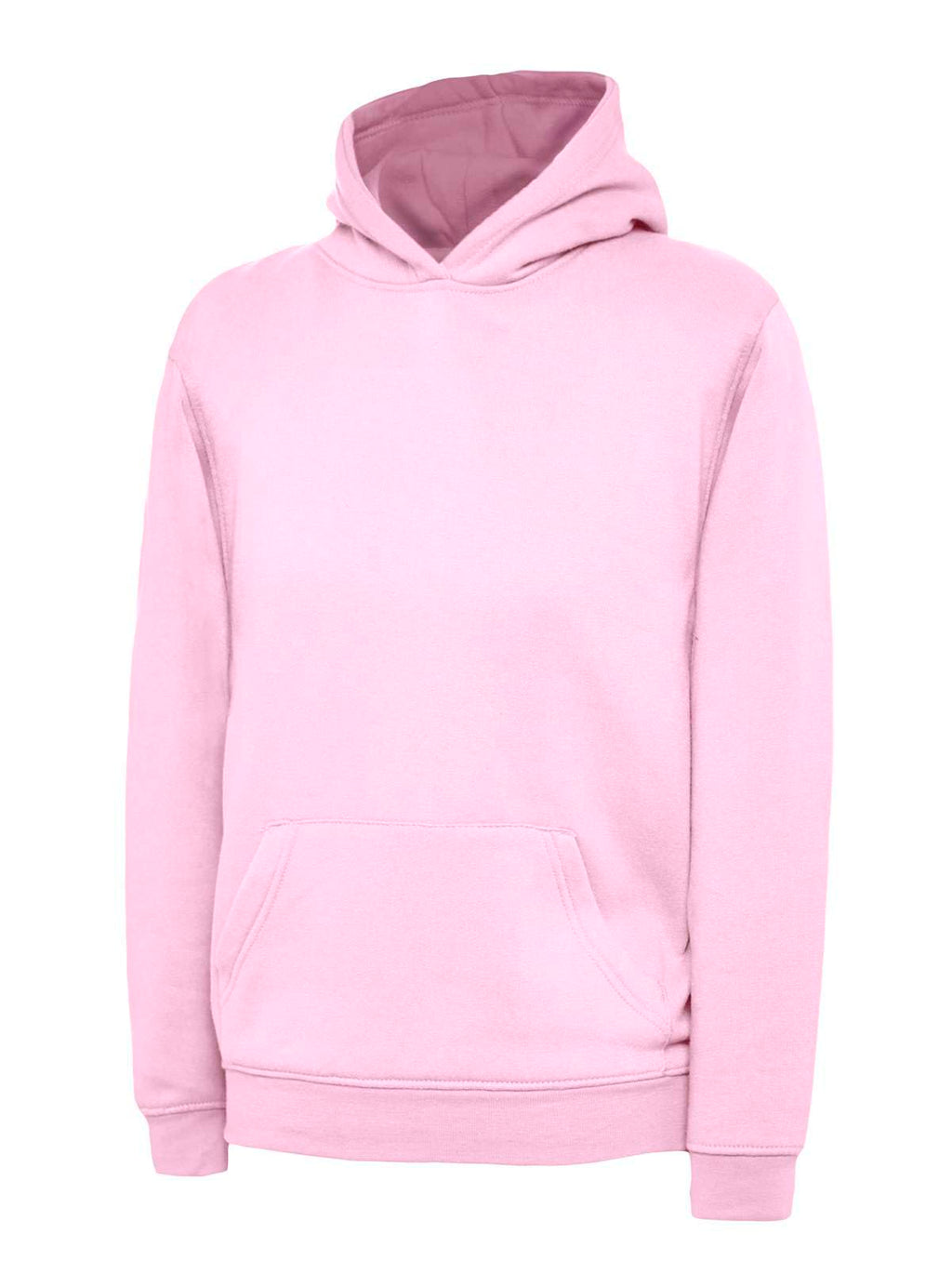 Listers Schoolwear Boys Girls Plain Hoodie Fleece Childrens Hooded Sweatshirt Pullover Hoody 1-15 Years
