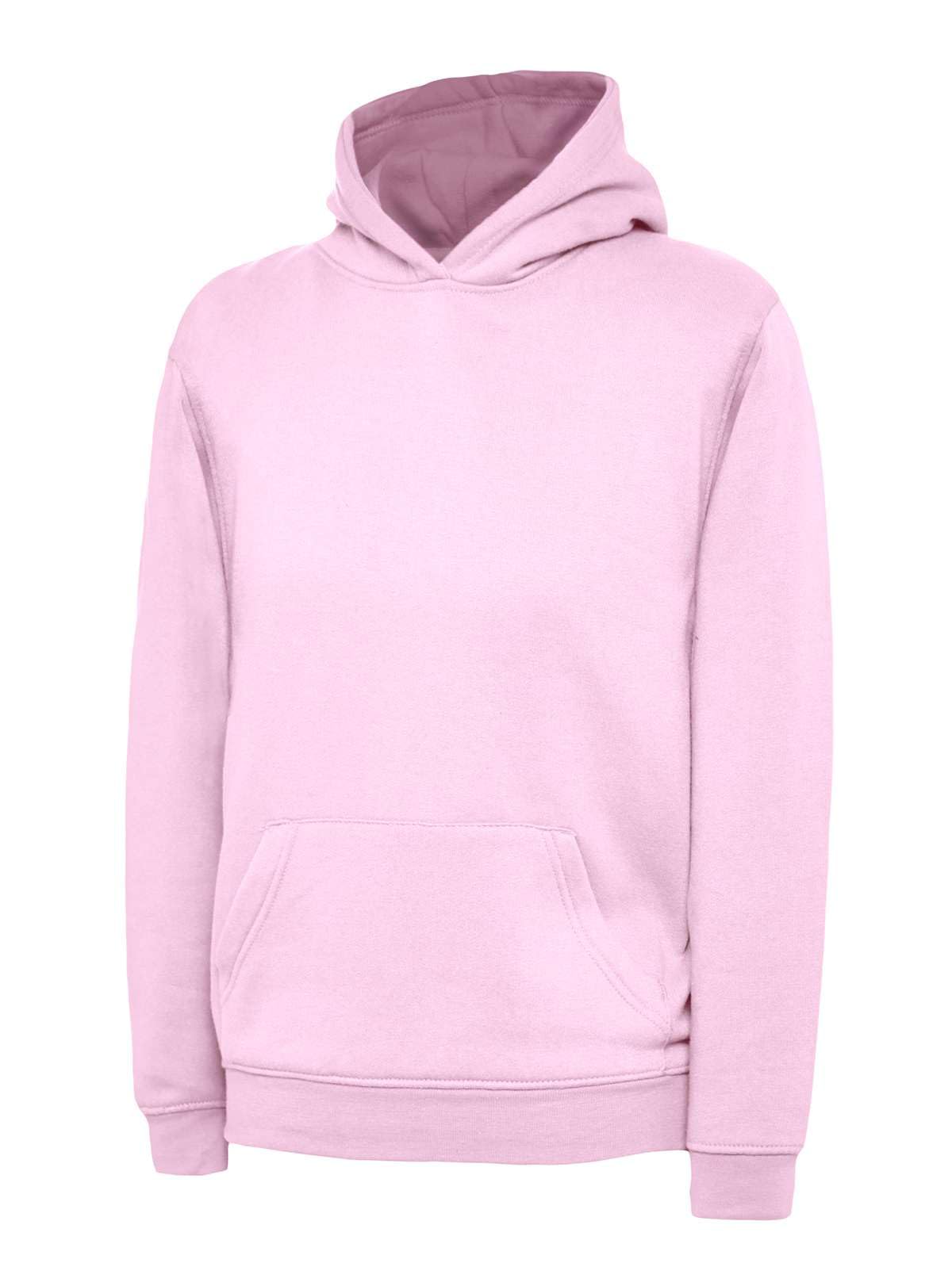 Listers Schoolwear Boys Girls Plain Hoodie Fleece Childrens Hooded Sweatshirt Pullover Hoody 1-15 Years