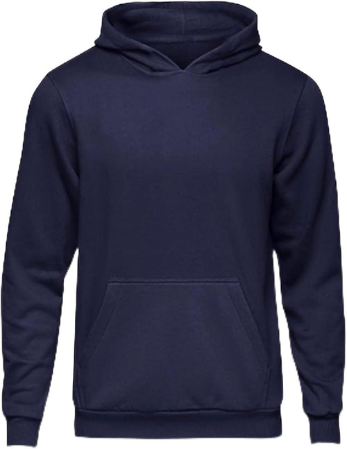 Daily Apparel Plain Unisex Kids Hoodie | Casual Plain Hooded Jumper For Children | Premium Kids Printed Hooded Top | Comfy & Cozy Sweatshirt for Everyday Wear