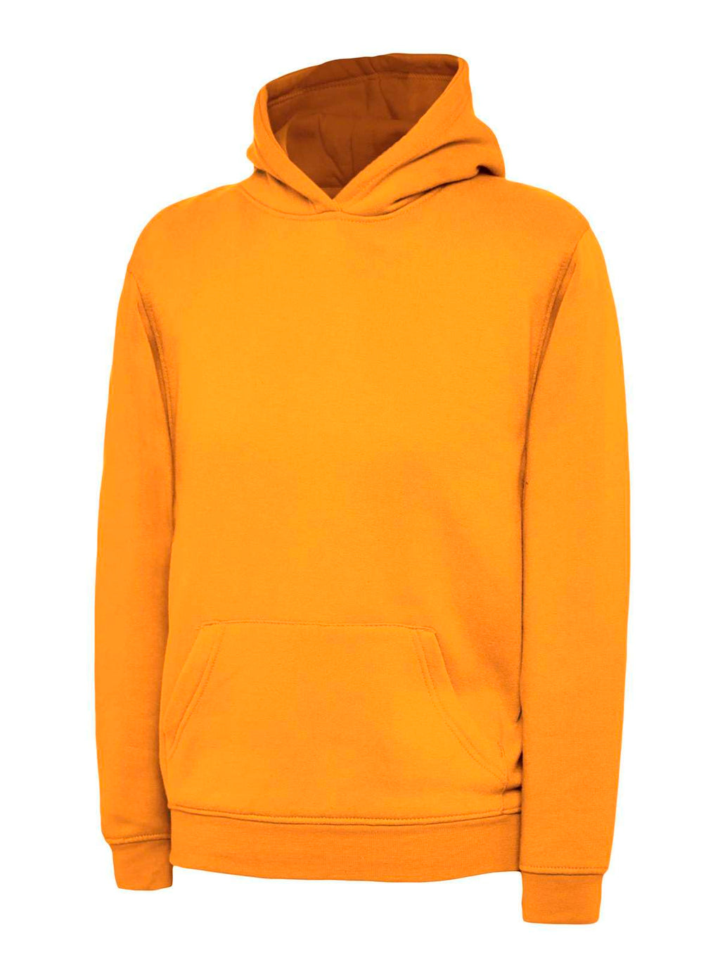 Listers Schoolwear Boys Girls Plain Hoodie Fleece Childrens Hooded Sweatshirt Pullover Hoody 1-15 Years