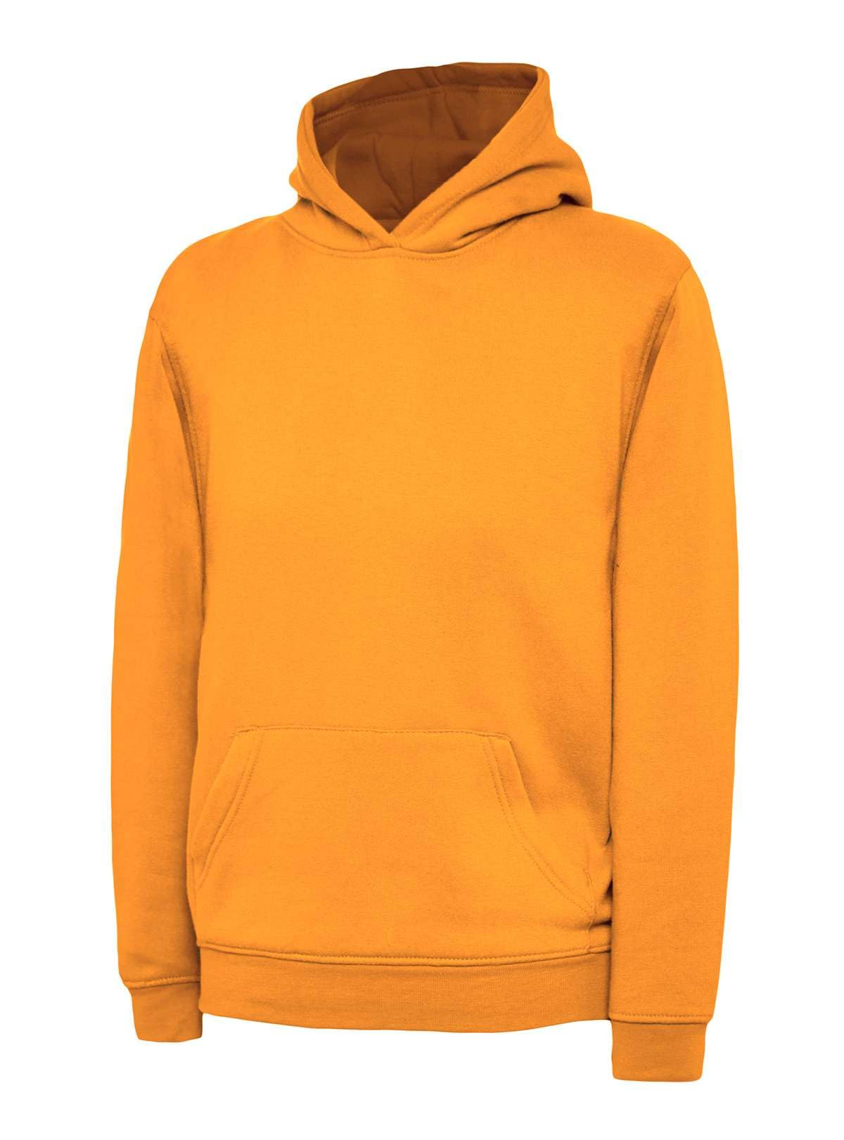 Listers Schoolwear Boys Girls Plain Hoodie Fleece Childrens Hooded Sweatshirt Pullover Hoody 1-15 Years