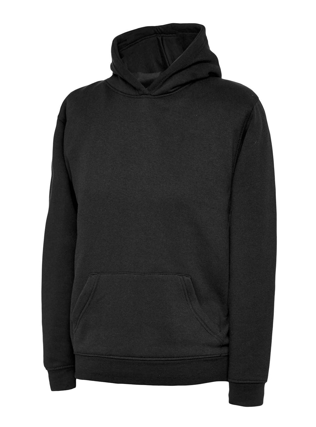 Listers Schoolwear Boys Girls Plain Hoodie Fleece Childrens Hooded Sweatshirt Pullover Hoody 1-15 Years
