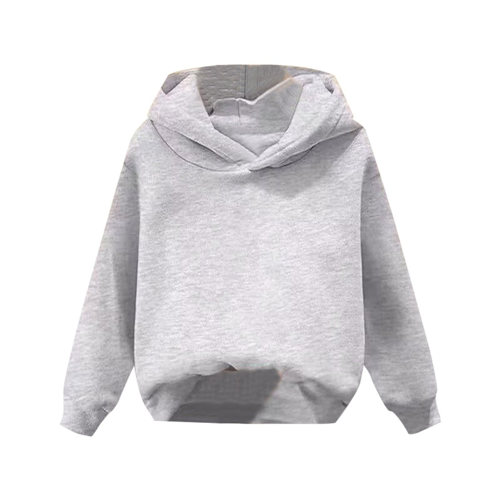 Kids Fashion Hoodies Oversized Thin Pullover Hooded Sweatshirts Boys Girls Long Sleeve Plain Cute Sweater Clothes Lightweight Casual School Trendy Hoodie