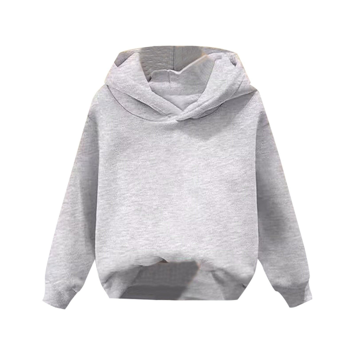 Kids Fashion Hoodies Oversized Thin Pullover Hooded Sweatshirts Boys Girls Long Sleeve Plain Cute Sweater Clothes Lightweight Casual School Trendy Hoodie