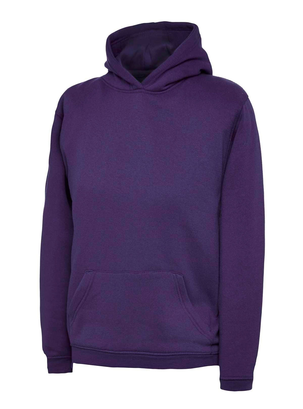 Listers Schoolwear Boys Girls Plain Hoodie Fleece Childrens Hooded Sweatshirt Pullover Hoody 1-15 Years