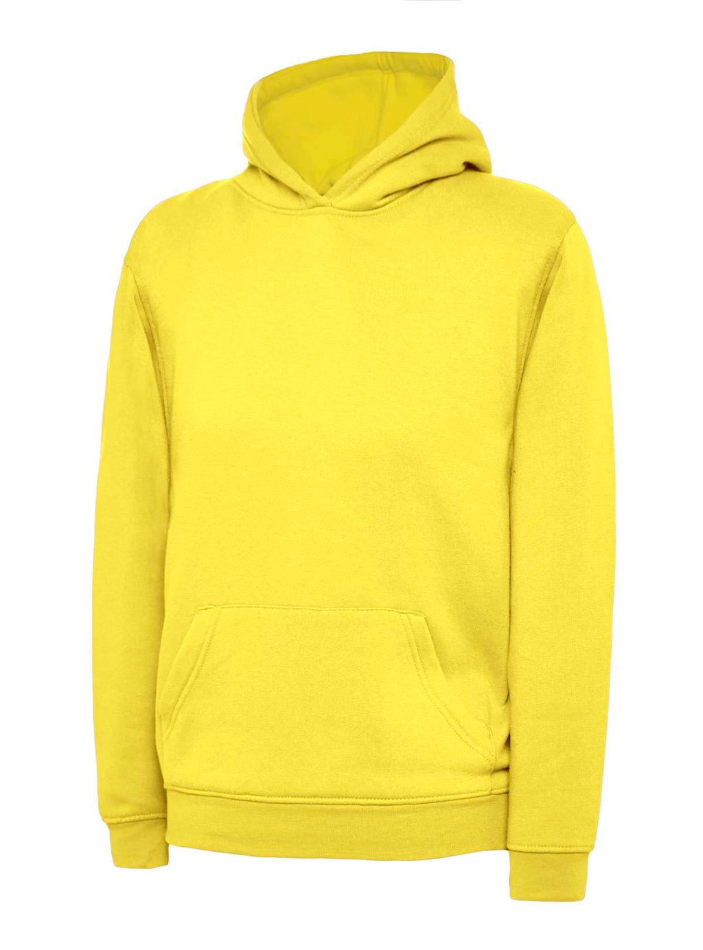 Listers Schoolwear Boys Girls Plain Hoodie Fleece Childrens Hooded Sweatshirt Pullover Hoody 1-15 Years