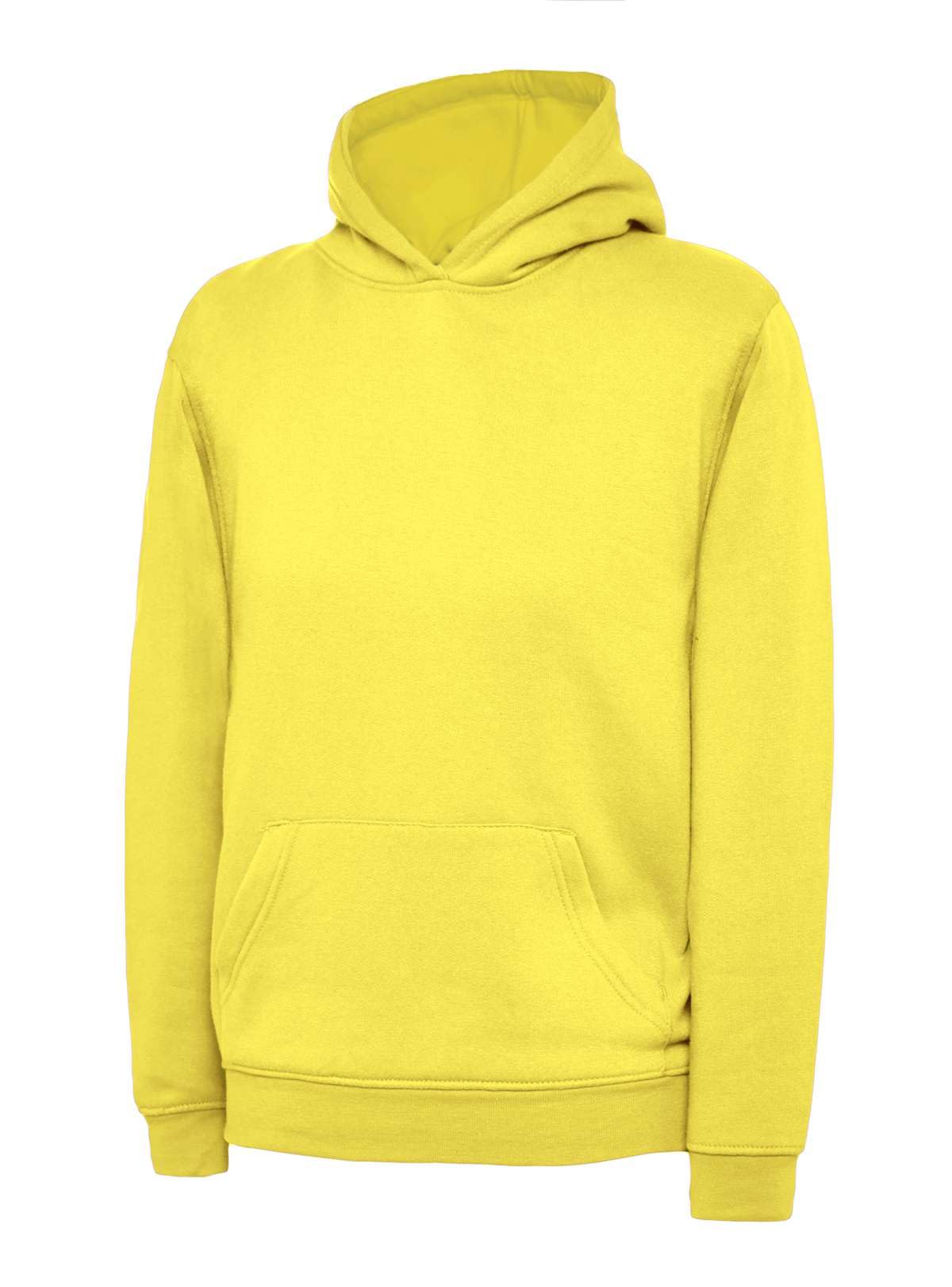 Listers Schoolwear Boys Girls Plain Hoodie Fleece Childrens Hooded Sweatshirt Pullover Hoody 1-15 Years