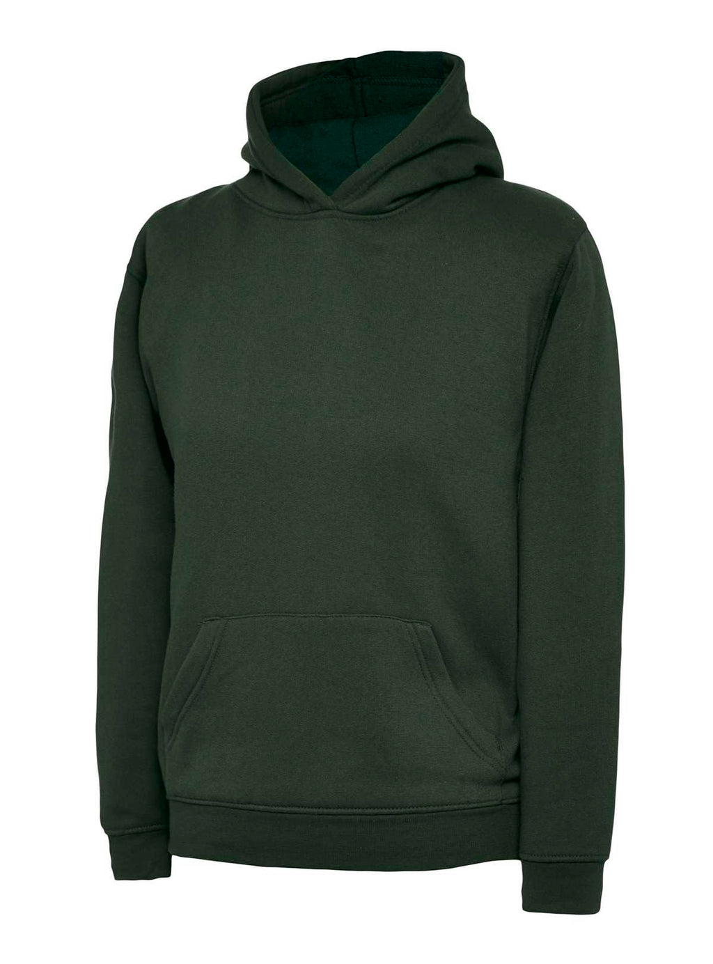 Listers Schoolwear Boys Girls Plain Hoodie Fleece Childrens Hooded Sweatshirt Pullover Hoody 1-15 Years
