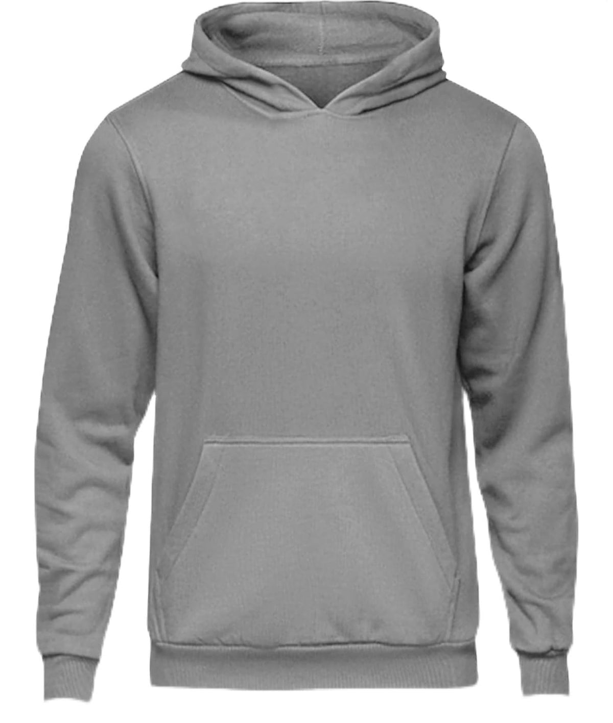 Daily Apparel Plain Unisex Kids Hoodie | Casual Plain Hooded Jumper For Children | Premium Kids Printed Hooded Top | Comfy & Cozy Sweatshirt for Everyday Wear