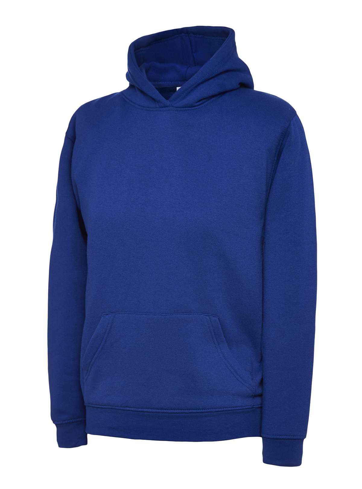 Listers Schoolwear Boys Girls Plain Hoodie Fleece Childrens Hooded Sweatshirt Pullover Hoody 1-15 Years