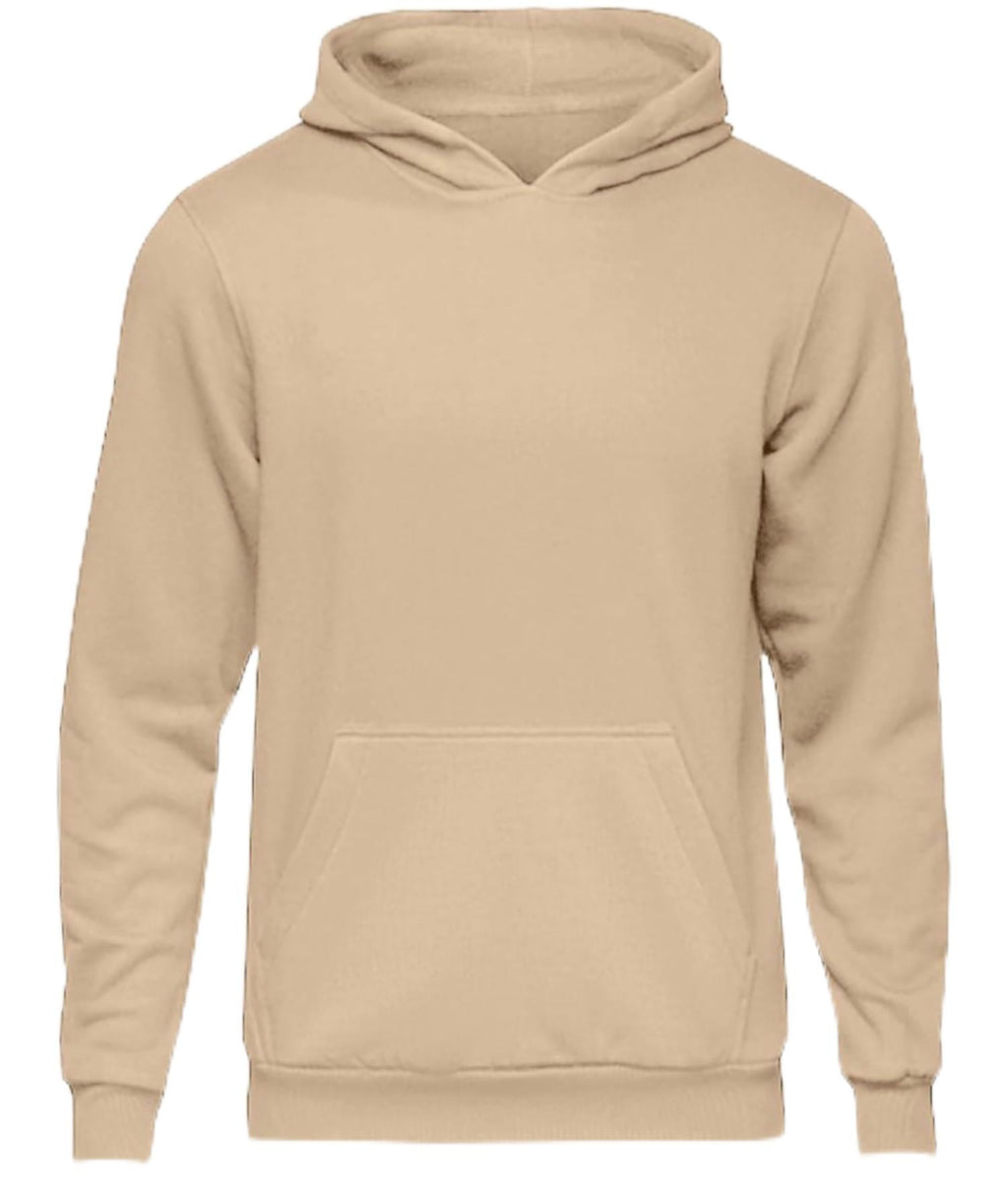 Daily Apparel Plain Unisex Kids Hoodie | Casual Plain Hooded Jumper For Children | Premium Kids Printed Hooded Top | Comfy & Cozy Sweatshirt for Everyday Wear