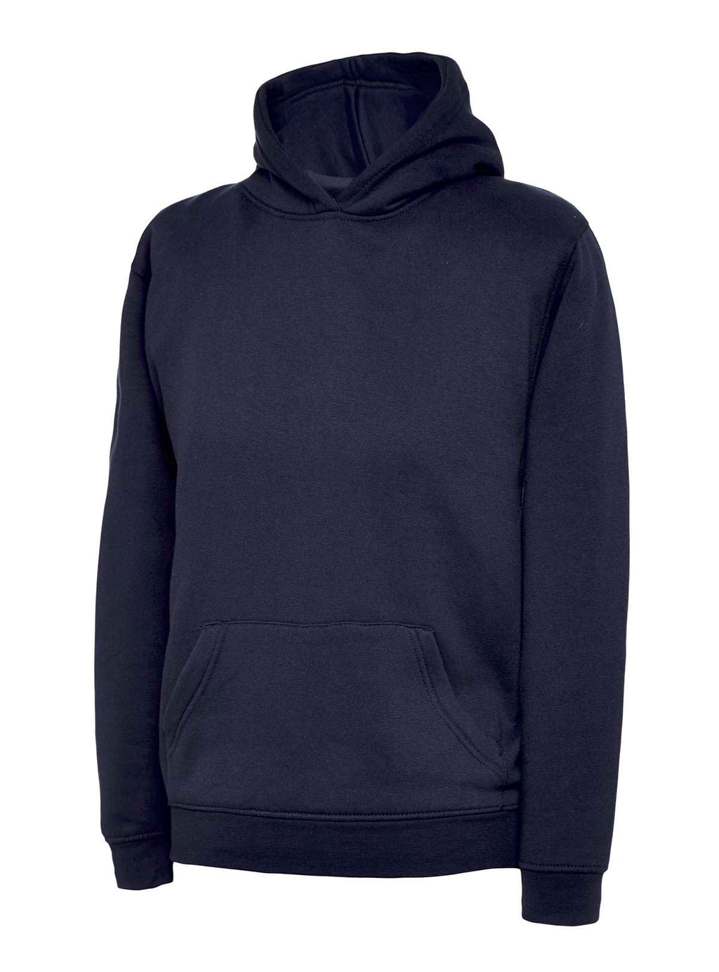 Listers Schoolwear Boys Girls Plain Hoodie Fleece Childrens Hooded Sweatshirt Pullover Hoody 1-15 Years