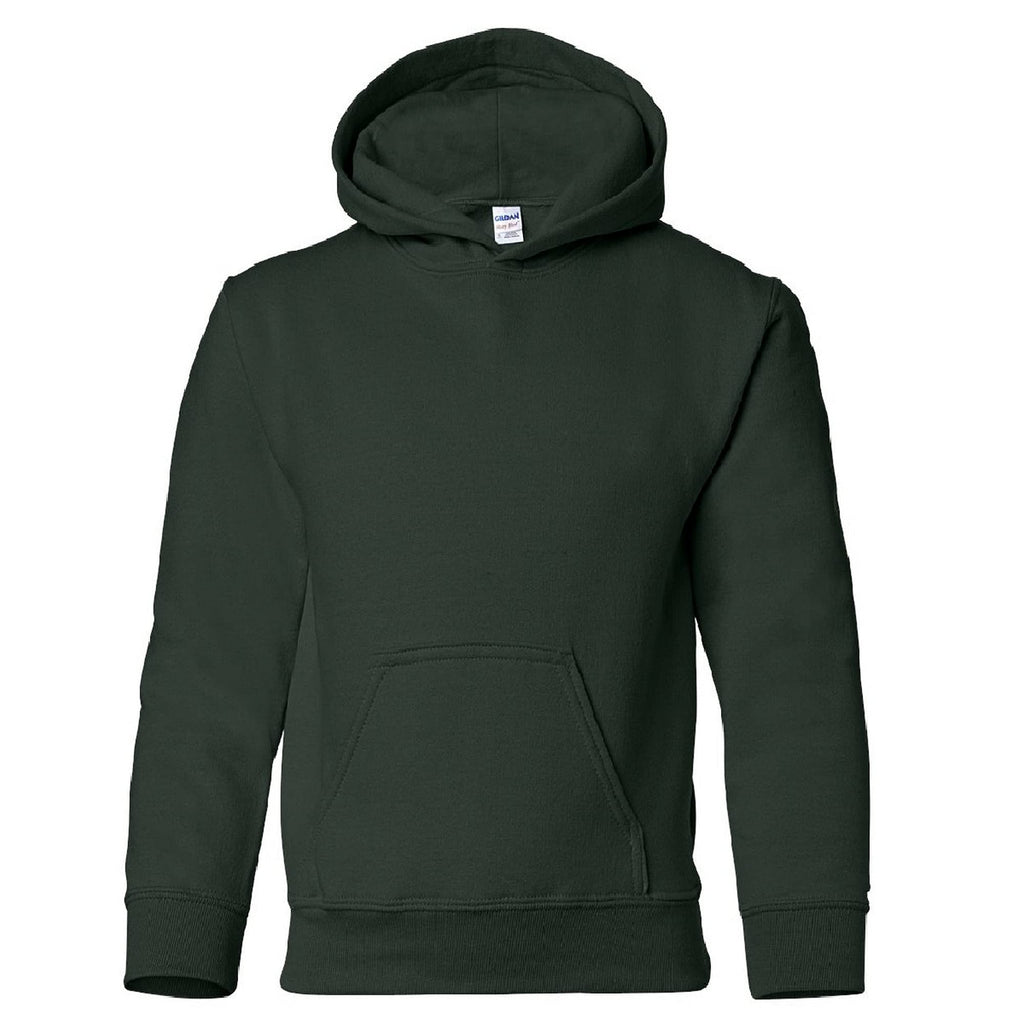 GILDAN Unisex Kids Winter Hooded Sweatshirt - Purple, XS-XL