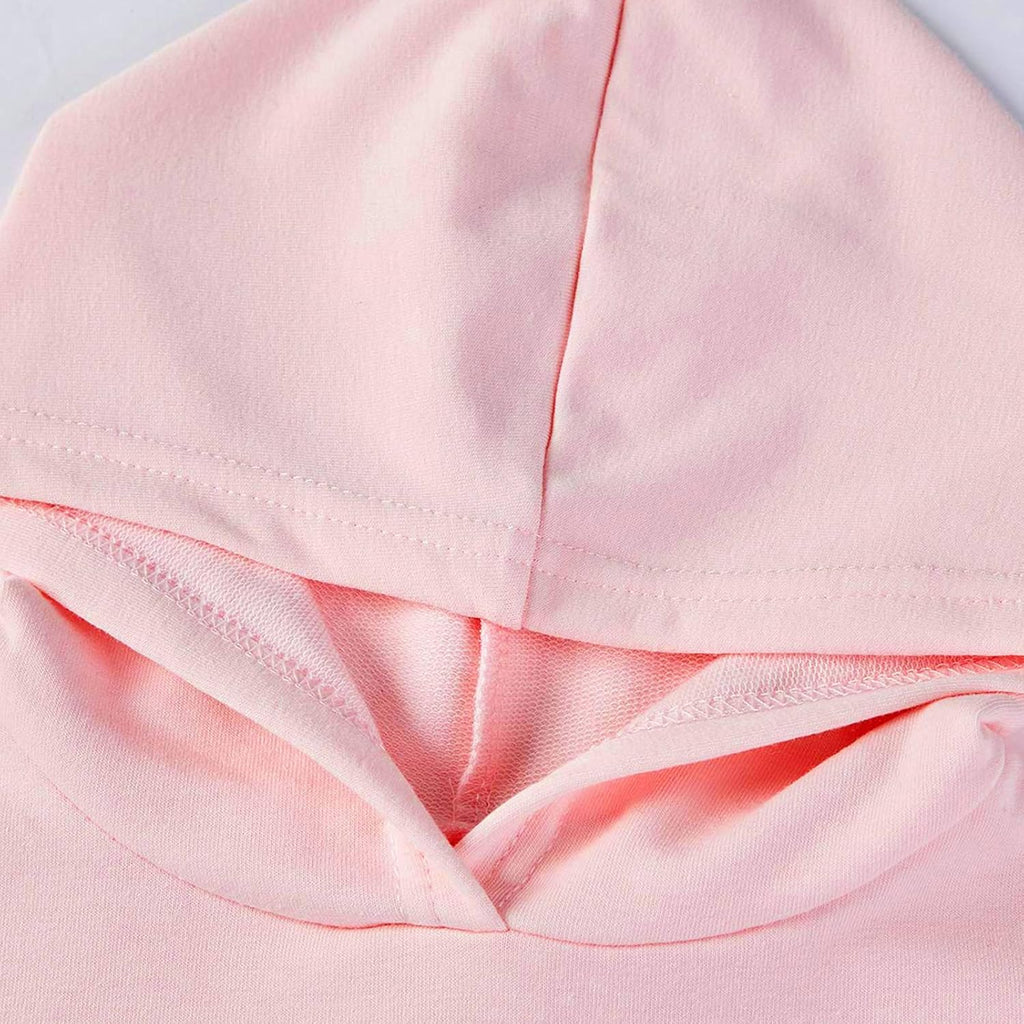 Kids Hoodies For Girls Crop Top Plaid Long Sleeve T Shirts Boys Hooded Sweatshirt Casual Clothes